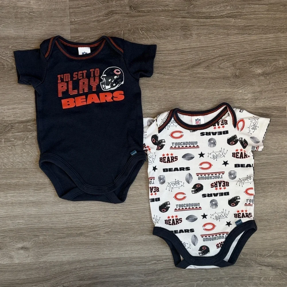 NFL Chicago Bears baby bodysuits